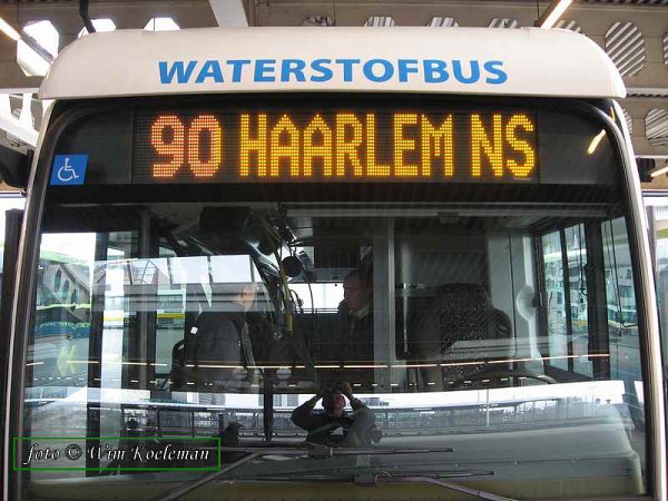 Waterstofbus naar Haarlem